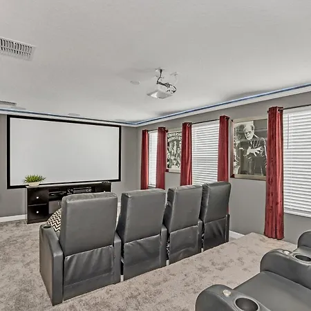 Large Villa, Private Poolgame Roommovie Theater Kissimmee Exterior photo