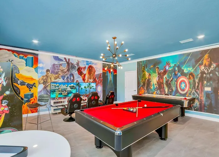 Large Villa, Private Poolgame Roommovie Theater